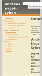 Mobile Screenshot of nagel-syben.de